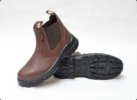 TSIMBA CHELSEA SAFETY SHOE PURE LEATHER