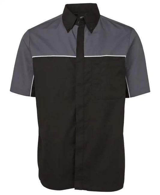 SHORT SLEEVE 2 TONE UNIFORM SHIRT