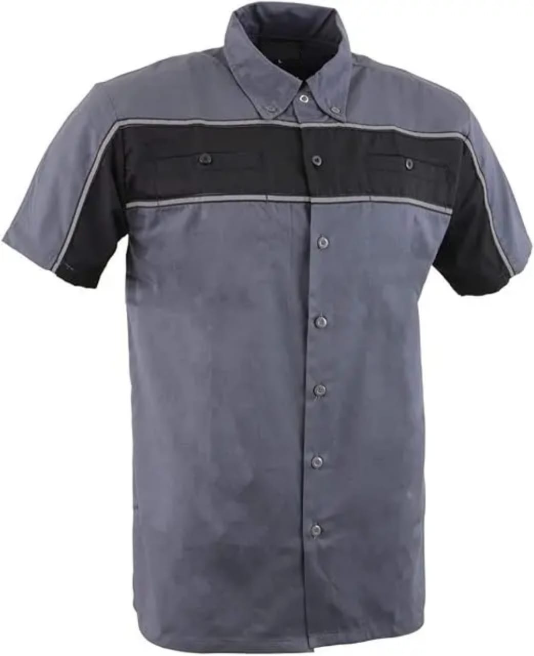 SHORT SLEEVE 2 TONE UNIFORM SHIRT